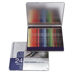 Caja lápices de colores Van Gogh