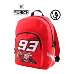 Mochila Munich Marc Marquez Wheel Track doble.
