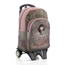 Mochila Anekke Cozy doble grande con carro