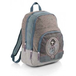 Mochila Anekke Faith grande tres compartimentos